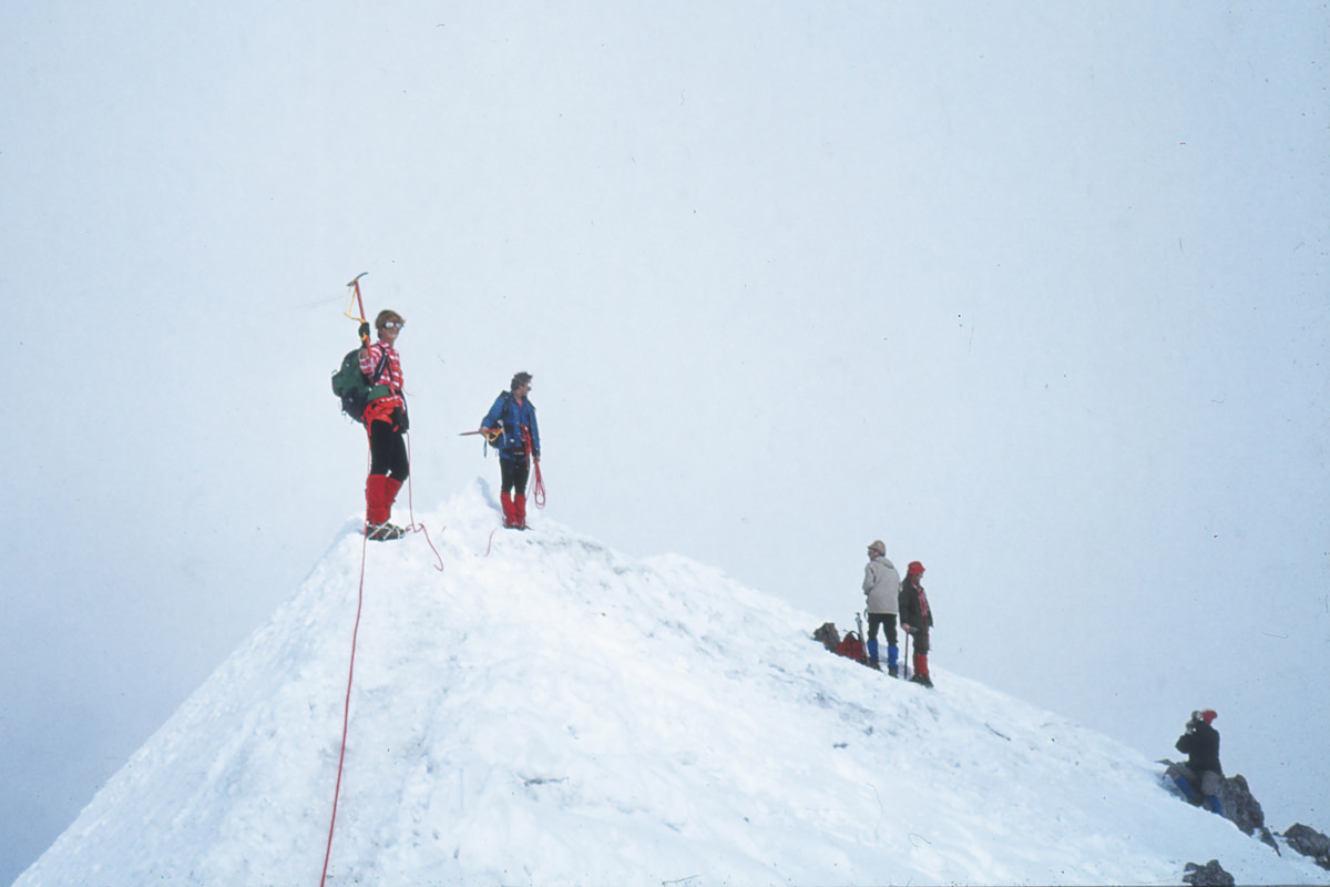 am Gipfel des Ortler